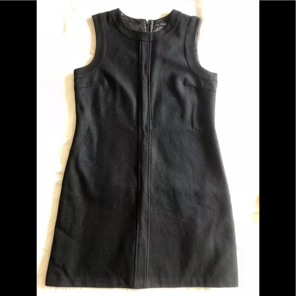 Zara sleeveless sheath career mini dress #K
